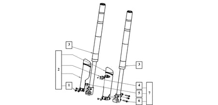 FRONT FORKS