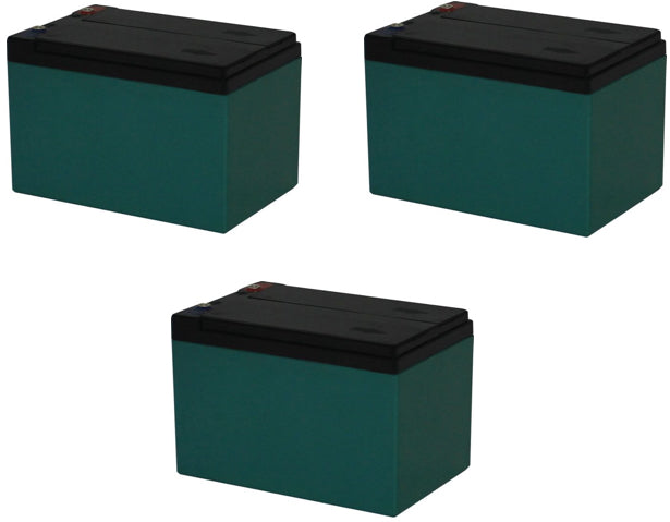 BATTERY SET 3X12V12AH