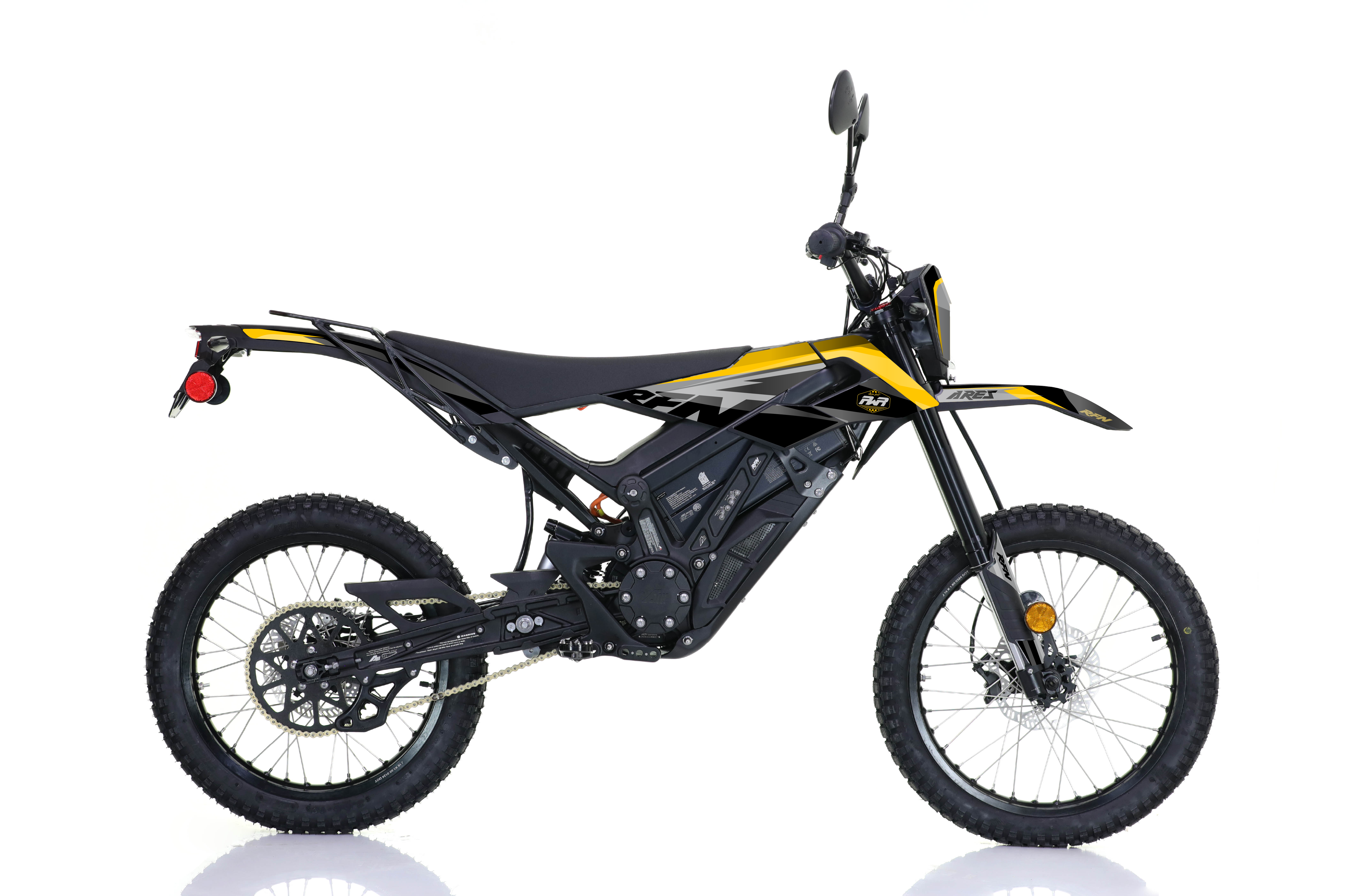 COMPLETE STICKERS KIT RFN ARES DARK YELLOW