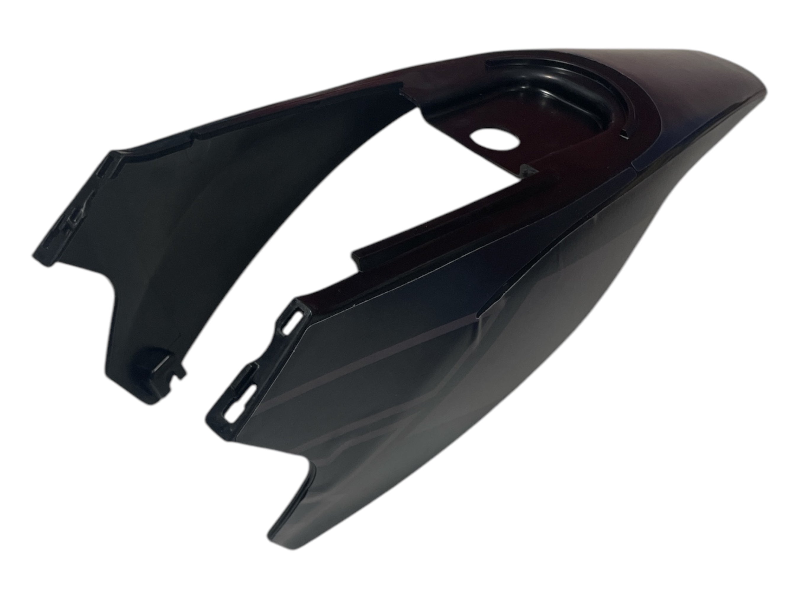 rear mud guard black