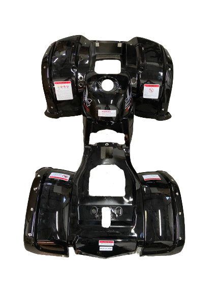 RIDER PLASTIC BODY-BLACK