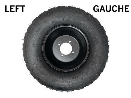 LEFT FRONT WHEEL RIDER