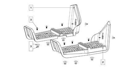 FOOTREST ASSY