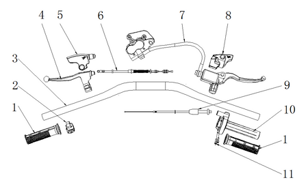 HANDLE AND LEVERS