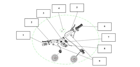 Directional handle assembly