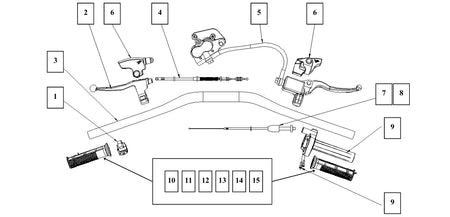 HANDLE AND LEVERS