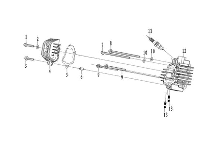 ENGINE HEAD 50A