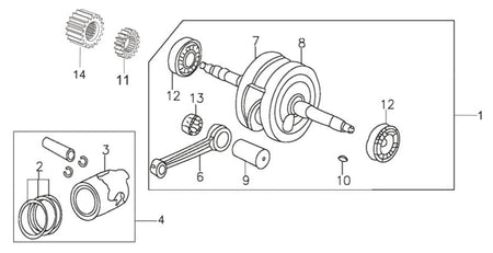 PISTON & CRANKSHAFT