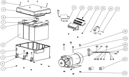 ENGINE AND ELECTRICITY 1000W