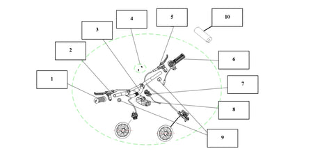 Directional handle assembly