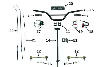 STEERING AND LEVERS