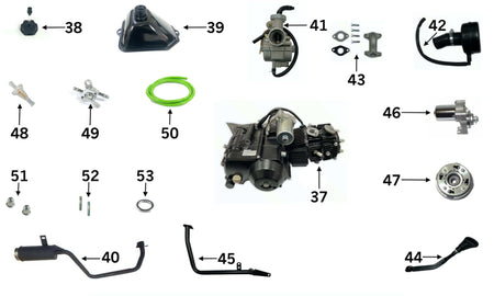 ENGINE AND CARBURETOR