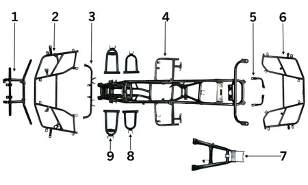 FRAME AND RACKS