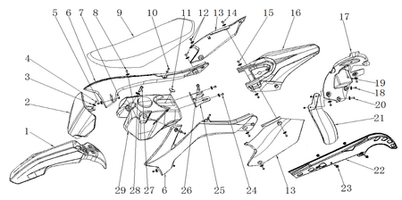 PLASTICS AND SEAT