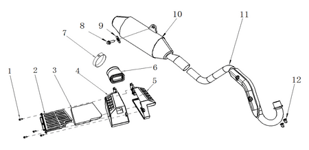 EXHAUST AND AIR FILTER