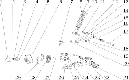 FRONT FORK SYSTEM 2020-2022