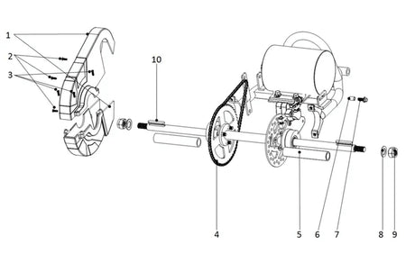 Rear drivetrain