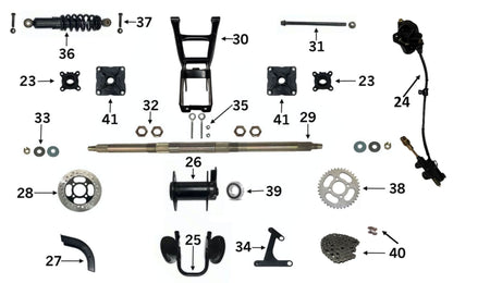 REAR DRIVETRAIN