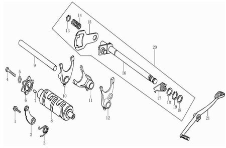 GEARSHIFT MECHANISM