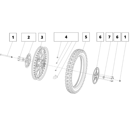 REAR WHEEL ASSY