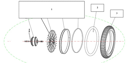 Rear wheel