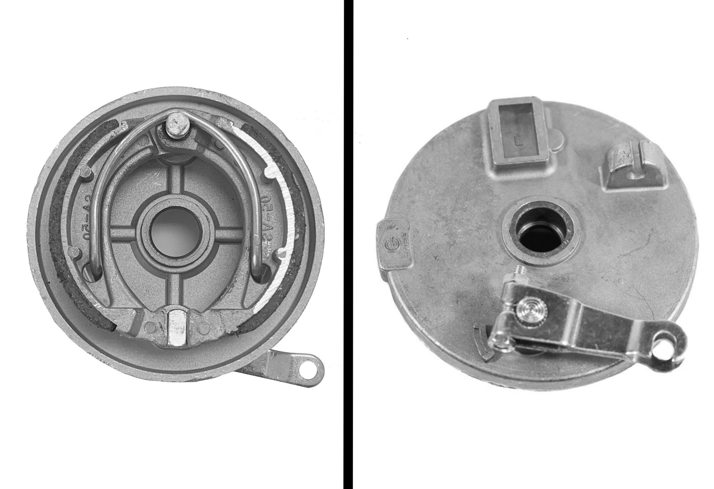 LEFT BRAKE HUB COVER