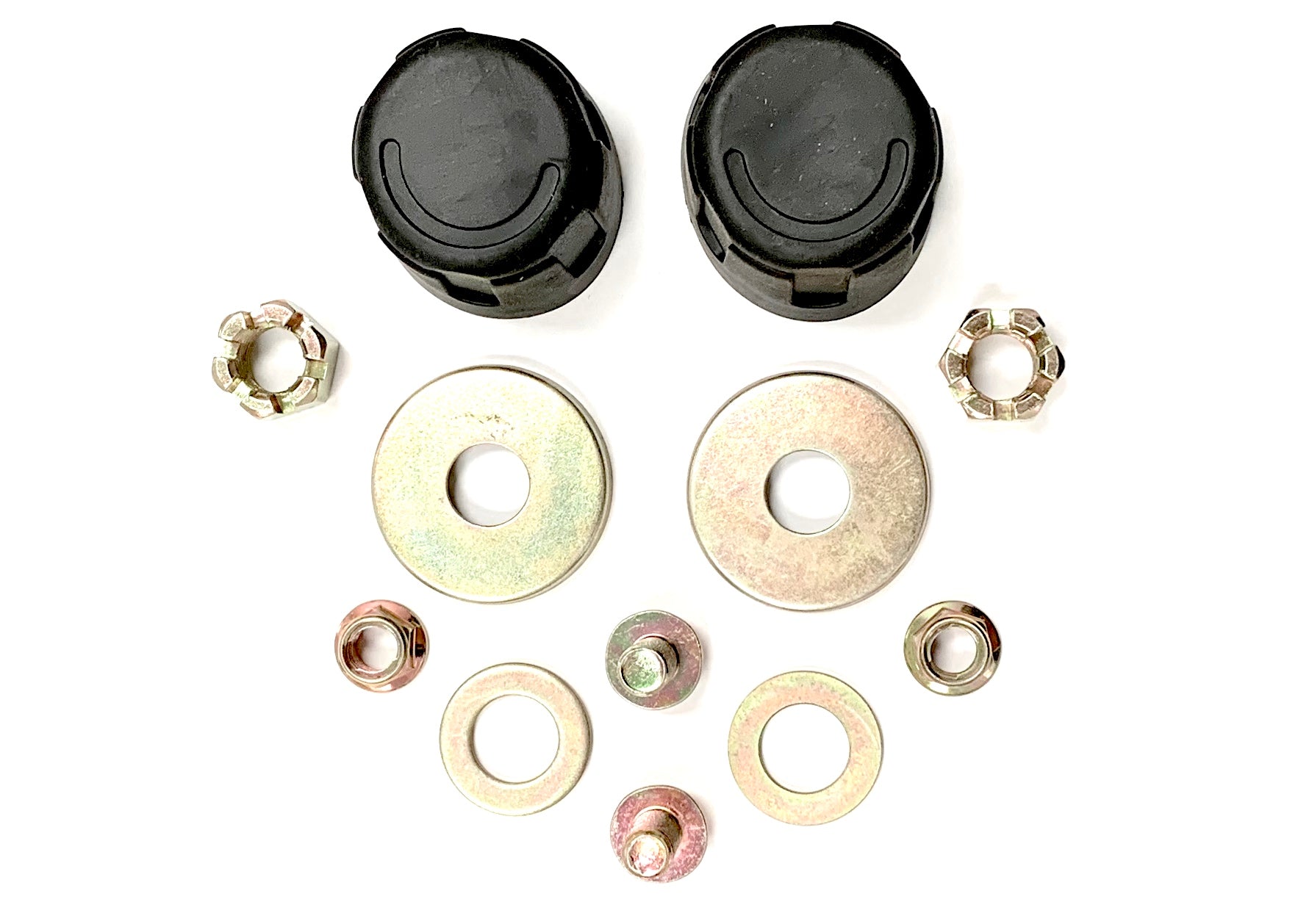 SET OF FRONT WHEEL HARDWARE