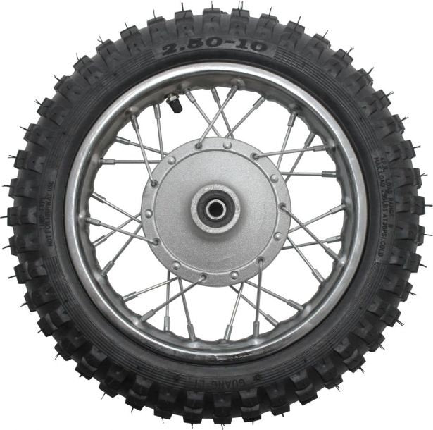 COMPLETE FRONT WHEEL 2.50-10